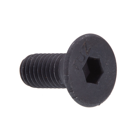 Prime-Line Socket Cap Screw Flat Head Allen Drive #10-32 X 1/2in Black Ox Coat Steel 50PK 9173280